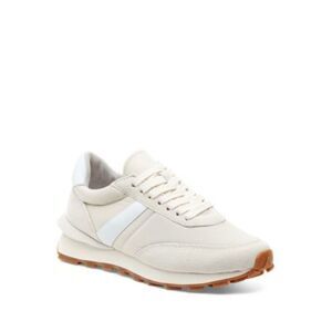 J SLIDES Womens Ivory Arch Support Eddie Round Toe Wedge Sneakers Shoes 10 M